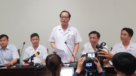 Bệnh viện Nhi Trung ương thông tin sức khỏe cháu bé 3 tuổi bị bỏ quên trên xe đưa đón ở Bắc Ninh (16/9/2019)