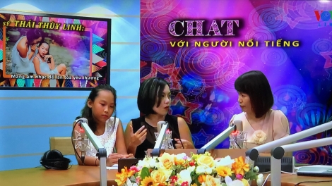 Trò chuyện với ca sĩ Thái Thùy Linh và con gái Thái An để cùng nghe những bản song ca giữa 2 mẹ con (28/9/2019)