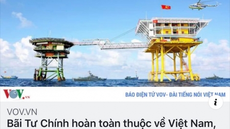 Loạt bài: "Bãi Tư Chính: Âm mưu tiếp tục thôn tính Biển Đông không bao giờ thành hiện thực", Bài 2 “Toan tính của Trung Quốc: Mưu sự tại nhân nhưng liệu thành sự có phải tại thiên?” (8/1/2020)