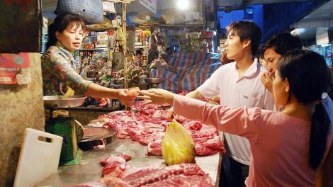 Chung tay bình ổn thị trường thịt lợn dịp Tết (2/1/2020)