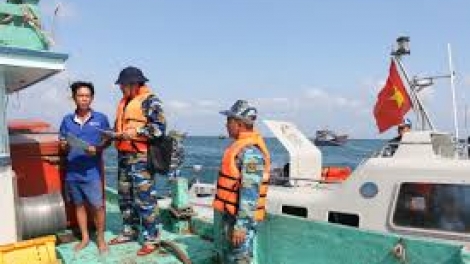 Tết sớm trên tàu cứu hộ, cứu nạn 954 hải quân (2/1/2020)