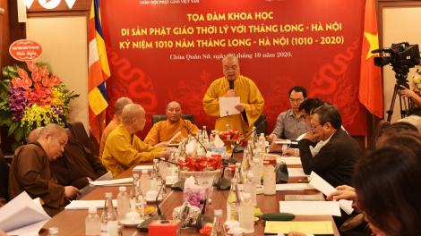 Kế thừa và phát huy giá trị di sản văn hóa Phật giáo thời Lý trong giai đoạn hiện nay (16/10/2020).