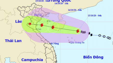 THỜI SỰ 6H SÁNG 13/10/2020: Bão số 7  dự báo đi vào đất liền các tỉnh phía Nam đồng bằng Bắc bộ và Bắc Trung bộ. Cảnh báo mưa lớn diện rộng. Các tỉnh từ Hà Tĩnh đến Đà Nẵng đã có mưa to đến rất to.