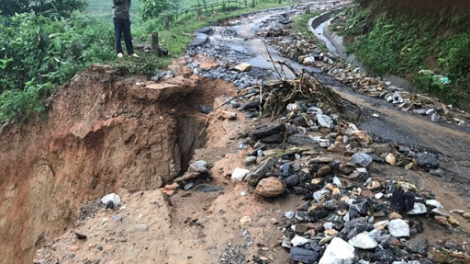 Mưa to và mưa đặc biệt lớn gây thiệt hại ban đầu cho tỉnh Lào Cai hơn 3,2 tỷ đồng (6/10/2020)