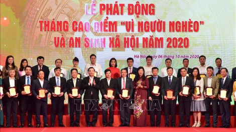 Tháng cao điểm vì người nghèo và an sinh xã hội thành phố Hà Nội năm 2020 (6/10/2020)