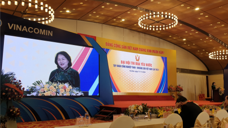 Phó Chủ tịch nước Đặng Thị Ngọc Thịnh:  TKV luôn chú trọng phát hiện, bồi dưỡng và nhân rộng các điển hình tiên tiến; xây dựng và lan tỏa hình ảnh “Người thợ mỏ - Người chiến sỹ”