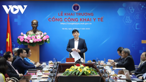 THỜI SỰ 12H TRƯA 20/11/2020: Khai trương Cổng công khai y tế, cũng như dịch vụ y tế