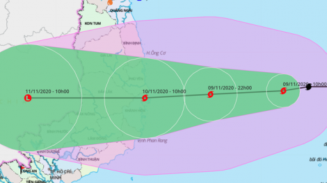 THỜI SỰ 18H CHIỀU 9/11/2020: Bão số 12 tăng cấp, hướng vào đất liền các tỉnh từ Bình Định đến Ninh Thuận, gây mưa to đến rất to từ chiều nay.