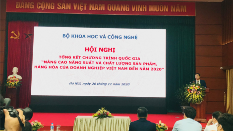 Hàng chục nghìn doanh nghiệp được hưởng lợi từ Chương trình Quốc gia Nâng cao năng suất chất lượng sản phẩm hàng hóa giai đoạn 2010-2020 (26/11/2020)