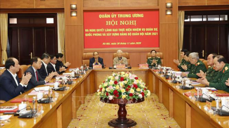 THỜI SỰ TRƯA 30/11/2020: Tổng Bí thư, Chủ tịch nước Nguyễn Phú Trọng, Bí thư Quân ủy Trung ương chủ trì Hội nghị ra Nghị quyết lãnh đạo thực hiện nhiệm vụ quân sự, quốc phòng và xây dựng Đảng bộ Quân đội năm 2021