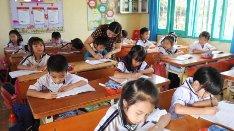 Kon Tum: Giáo viên lo lắng khi học sinh lớp 1 vẫn chỉ học 1 buổi/ ngày (31/12/2020)
