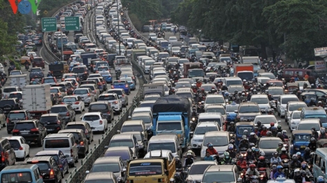 Thủ đô Jakarta của Indonesia đứng thứ 10 trong tổng số 416 thành phố tắc đường nhất thế giới (19/2/2020)
