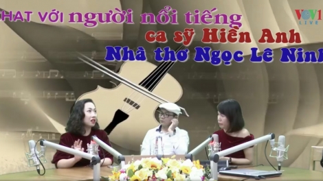 Chát cùng ca sĩ Hiền Anh và nhà thơ Ngọc Lê Ninh (29/2/2020)