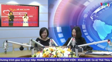 Giao lưu trực tiếp với ca sỹ Thái Thùy Linh: Mang âm nhạc đến bệnh viện (23/2/2020)
