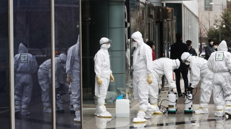 Ca nhiễm Sars-Cov 2 tăng nhanh tại Hàn Quốc, Iran, Italia (28/2/2020)