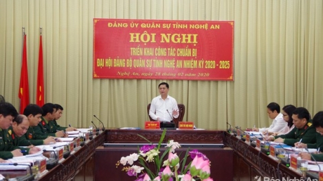 Nghệ An: Chuẩn bị nhân sự cho cấp ủy nhiệm kỳ 2020 – 2025 (3/3/2020)