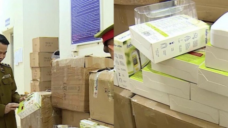 Quản lý thị trường Hà Nội: Tạm giữ số lượng lớn nhiệt kế có dấu hiệu nhập lậu (13/3/2020)