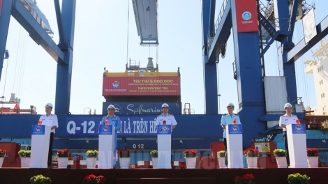Nỗ lực của Tân cảng Sài Gòn trong việc đánh dấu thương hiệu cảng biển Việt Nam (2/3/2020)