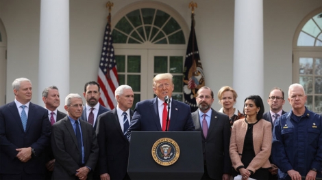 Tổng thống Mỹ Donald Trump tuyên bố tình trạng khẩn cấp quốc gia nhằm đối phó với Covid-19 (14/3/2020)
