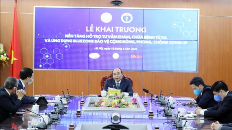 THỜI SỰ 12H TRƯA 18/4/2020: Thủ tướng dự lễ khai trương hệ thống khám, chữa bệnh từ xa, bảo vệ cộng đồng, phòng chống Covid-19.