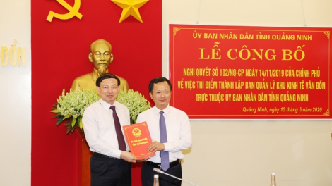 THỜI SỰ 12H TRƯA 16/5/2020: Ban quản lý Khu kinh tế Vân Đồn, Quảng Ninh - một trong 3 Khu kinh tế đặc biệt của cả nước chính thức ra mắt.