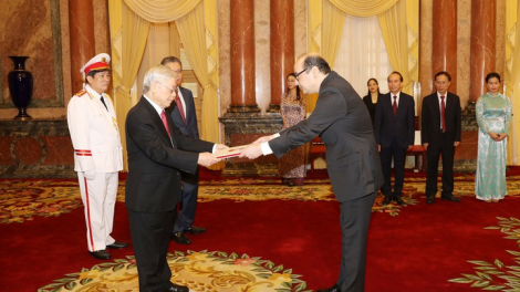 THỜI SỰ 12H TRƯA 15/5/2020: Tổng Bí thư, Chủ tịch nước Nguyễn Phú Trọng tiếp các vị đại sứ trình Quốc thư.