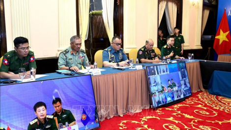 Nội dung chuẩn bị cho Hội nghị trực tuyến Quan chức Quốc phòng cấp cao ASEAN (13/5/2020)