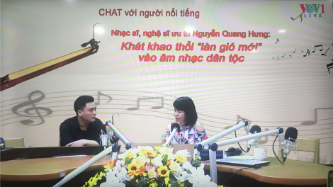 Nhạc sĩ, nghệ sĩ Nguyễn Quang Hưng với khát khao thổi “làn gió mới” vào âm nhạc dân tộc (30/5/2020)