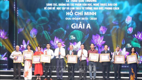 Hơn 200 tác phẩm đạt giải thưởng sáng tác và quảng bá văn học nghệ thuật, báo chí (13/5/2020)