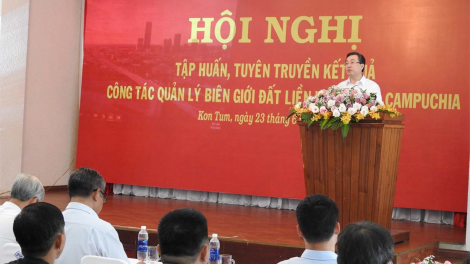 Ban Tuyên giáo Trung ương tuyên truyền kết quả quản lý biên giới Việt Nam- Campuchia (23/06/2020)