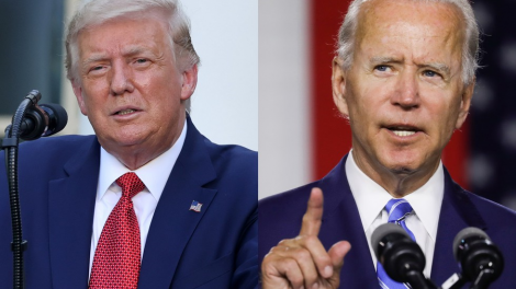 Tương quan giữa 2 ứng cử viên Donald Trump và Joe Biden trong chặng đua nước rút vào Nhà Trắng (29/7/2020)