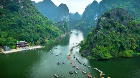 Khám phá vẻ đẹp quần thể khu lịch Tràng An - Bái Đính, tỉnh Ninh Bình (24/7/2020)