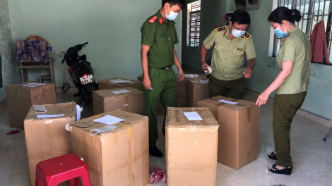 Quản lý thị trường Đà Nẵng: Tạm giữ 24.000 chiếc khẩu trang y tế không rõ nguồn gốc xuất xứ (31/7/2020)