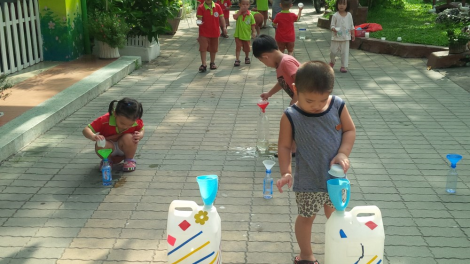 Mầm non Cần Thơ: Lấy trẻ làm trung tâm “Học bằng chơi, chơi mà học” (15/7/2020)