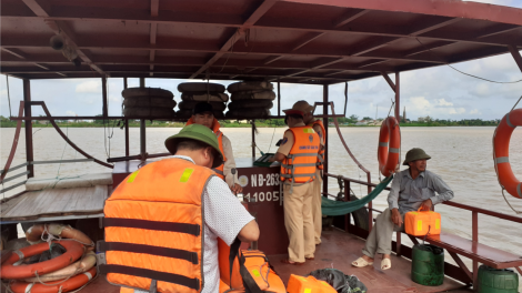 Nam Định: Siết chặt quản lý các bến đò ngang mùa mưa bão (22/8/2020)