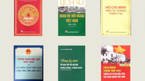 Chùm sách về cách mạng Việt Nam và Chủ tịch Hồ Chí Minh (19/8//2020)