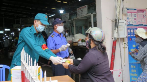 Đà Nẵng: Tăng cường kiểm soát chặt tại các chợ (20/8/2020)