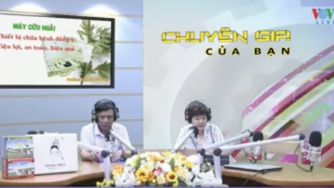 Máy cứu ngải - thiết bị chữa bệnh đông y tiện lợi, an toàn, hiệu quả (13/8/2020)