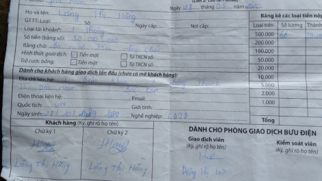 Bắc Kạn: Hàng chục người đứng ngồi không yên sau khi mang tiền gửi tiết kiệm (19/8/2020)