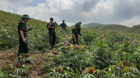 Loạt bài: ""Vững vàng một dải biên cương Tây Bắc" - Bài 1 nhan đề: "Anh Bộ đội về bản cùng dân chuyển đổi nếp nghĩ cách làm" (22/8/2020)