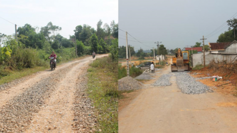 Thái NGuyên: 4 năm không làm xong 2 km đường (12/8/2020)
