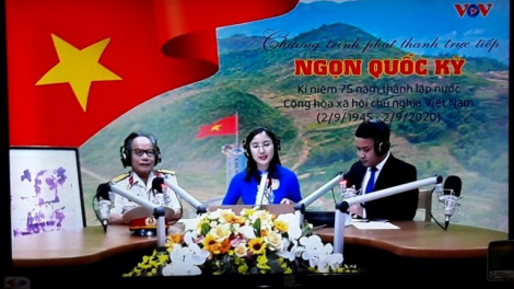 CHƯƠNG TRÌNH PHÁT THANH ĐẶC BIỆT KỶ NIỆM 75 NĂM NGÀY QUỐC KHÁNH 2.9 : 
“NGỌN QUỐC KỲ” (2/9/2020)