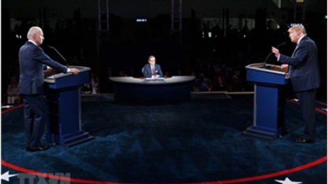 120 triệu người theo dõi cuộc đối đầu trực tiếp Trump-Biden (30/9/2020)