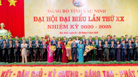 Khai mạc Đại hội Đại biểu tỉnh Bắc Ninh lần thứ XX: Đại tướng Tô Lâm đánh giá cao Đảng bộ tỉnh Bắc Ninh đề ra mục tiêu chăm lo sức khỏe cho nhân dân (25/9/2020)
