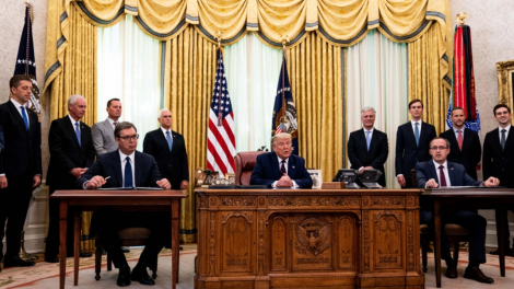 Toan tính chính trị mới của chính quyền tổng thống Donald Trump khi trung gian hòa giải giữa Serbia và Kosovo (6/9/2020)