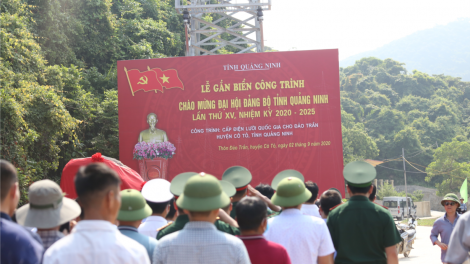 Quảng Ninh: Khánh thành công trình cấp điện lưới quốc gia ra Đảo Trần (2/9/2020)