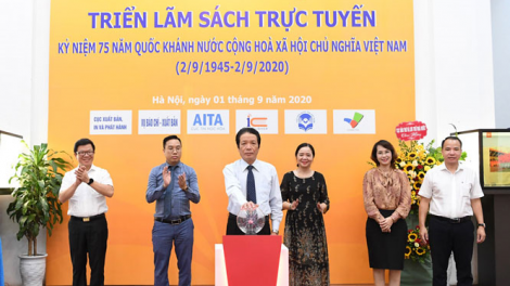 Triển lãm sách "Kỷ niệm 75 năm Quốc khánh nước cộng hòa xã hội chủ nghĩa Việt Nam" (2/9/2020)