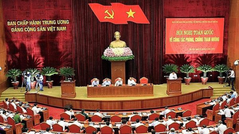 Đấu tranh phòng, chống tham nhũng sẽ “không dừng”, “không nghỉ”, “không chùng xuống”.