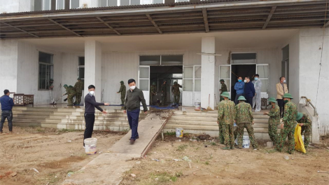 Hải Dương: Khởi công xây dựng, lắp đặt bệnh viện dã chiến thứ 3 (31/01/2021)