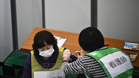 Nhật Bản diễn tập tiêm phòng vaccine (28/1/2021)